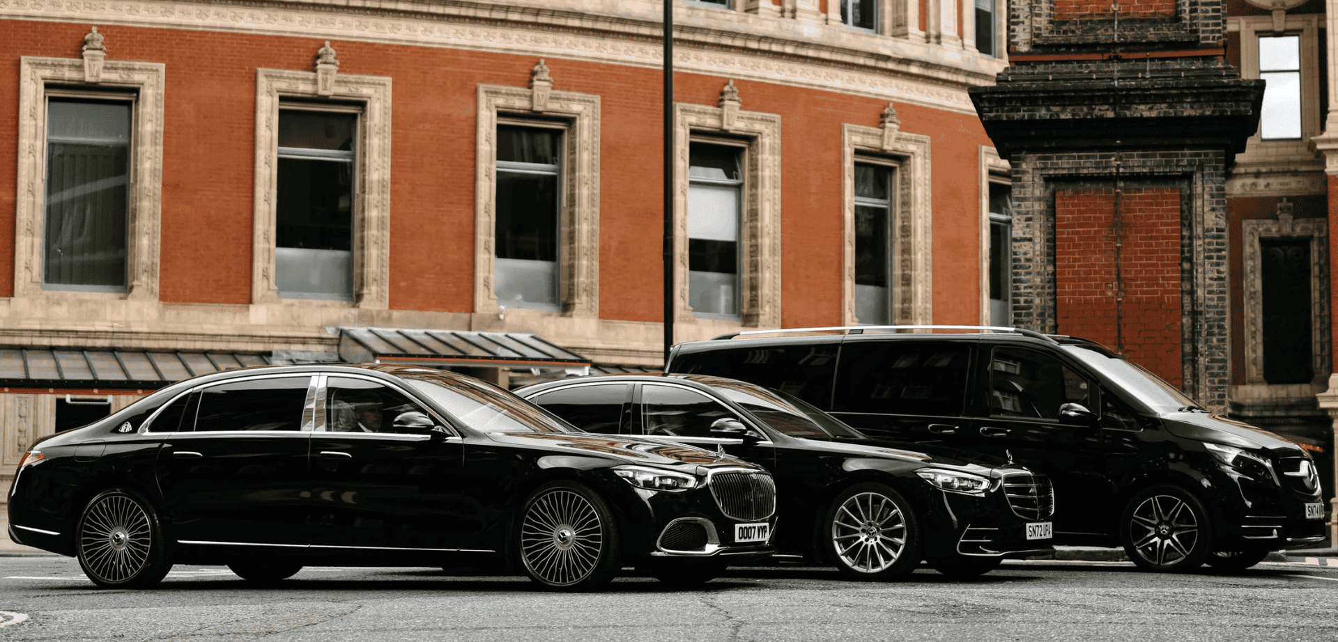 Intercity chauffeur journey